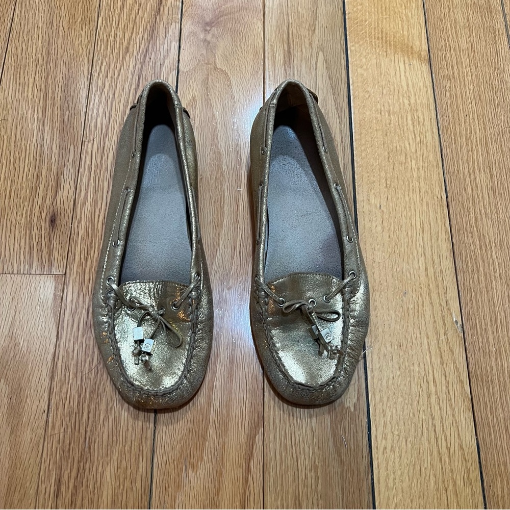 Michael Kors Comfy Gold Loafer
